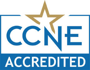 CCNE Accredited Seal